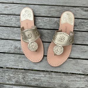 Jack Roger’s Sandals - Platinum Size 6.5